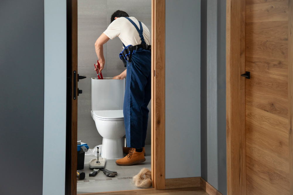 Installation toilettes