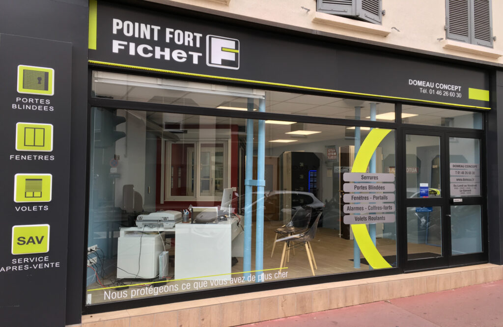 Installation serrure Point fort Fichet